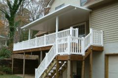 insulated canopy railing